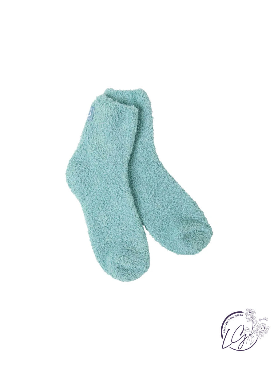 Cozy Quarter Socks With Grippers