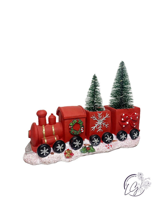 Christmas Tree Train W/LED