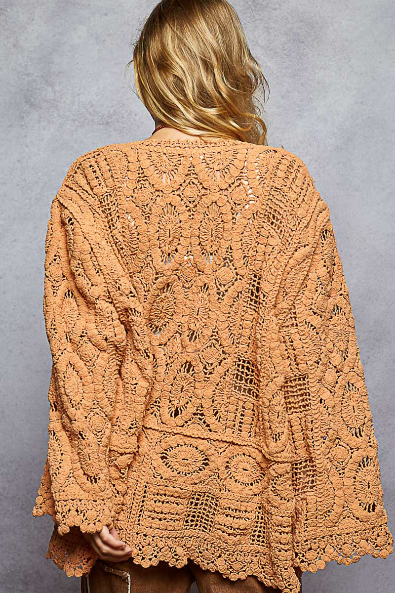 Pointed Petal Cardigan