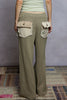 Rustic Patch Pants
