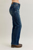 Fable Mid Rise Western Seam Straight by Judy Blue