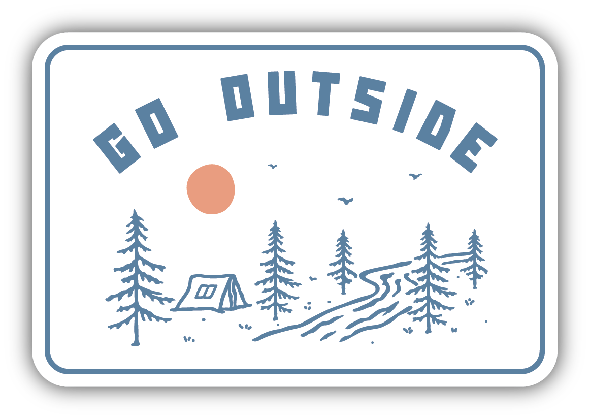Go Outside 3.0 Sticker
