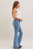 Ellory Mid Rise Flare Non distressed by Judy Blue