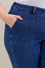 Della High Rise Flare Non Distressed by Judy Blue
