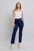 Noelle High Rise Work Wear Straight Non distressed by Judy Blue