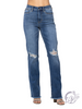 Opal High Waist Distressed Jeans By Judy Blue