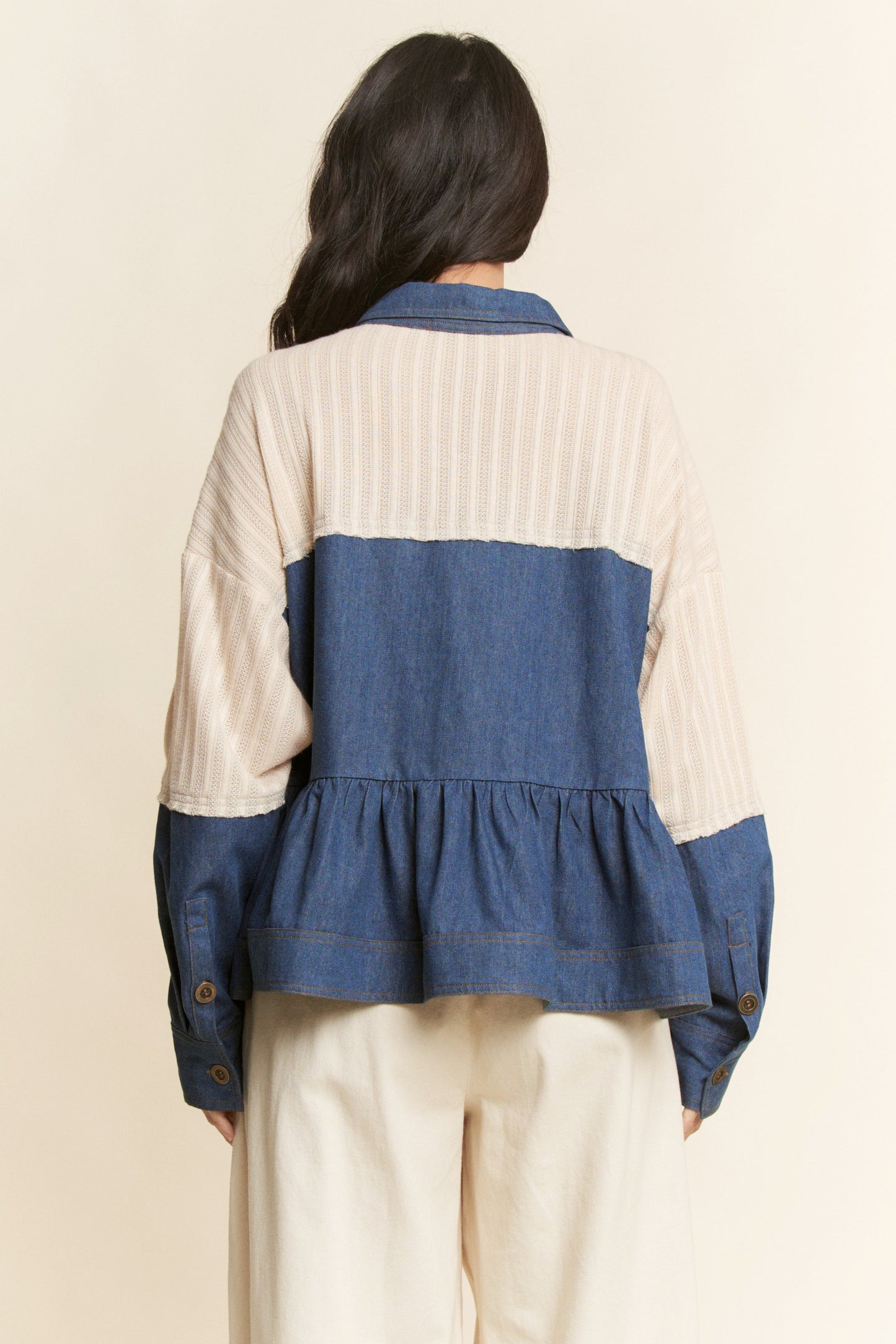 Morning Mist Woven Top