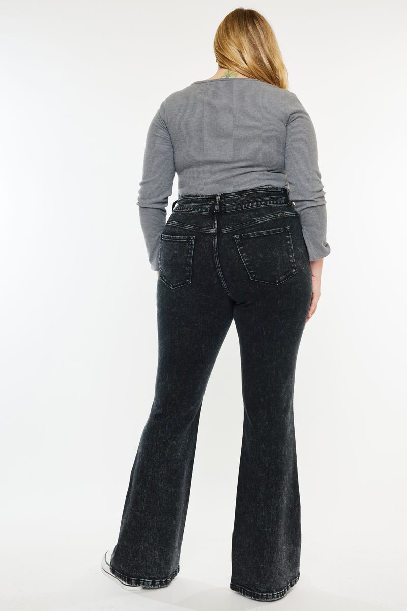 Curvy Kylee Ultra High-Rise Flare Jean by KanCan