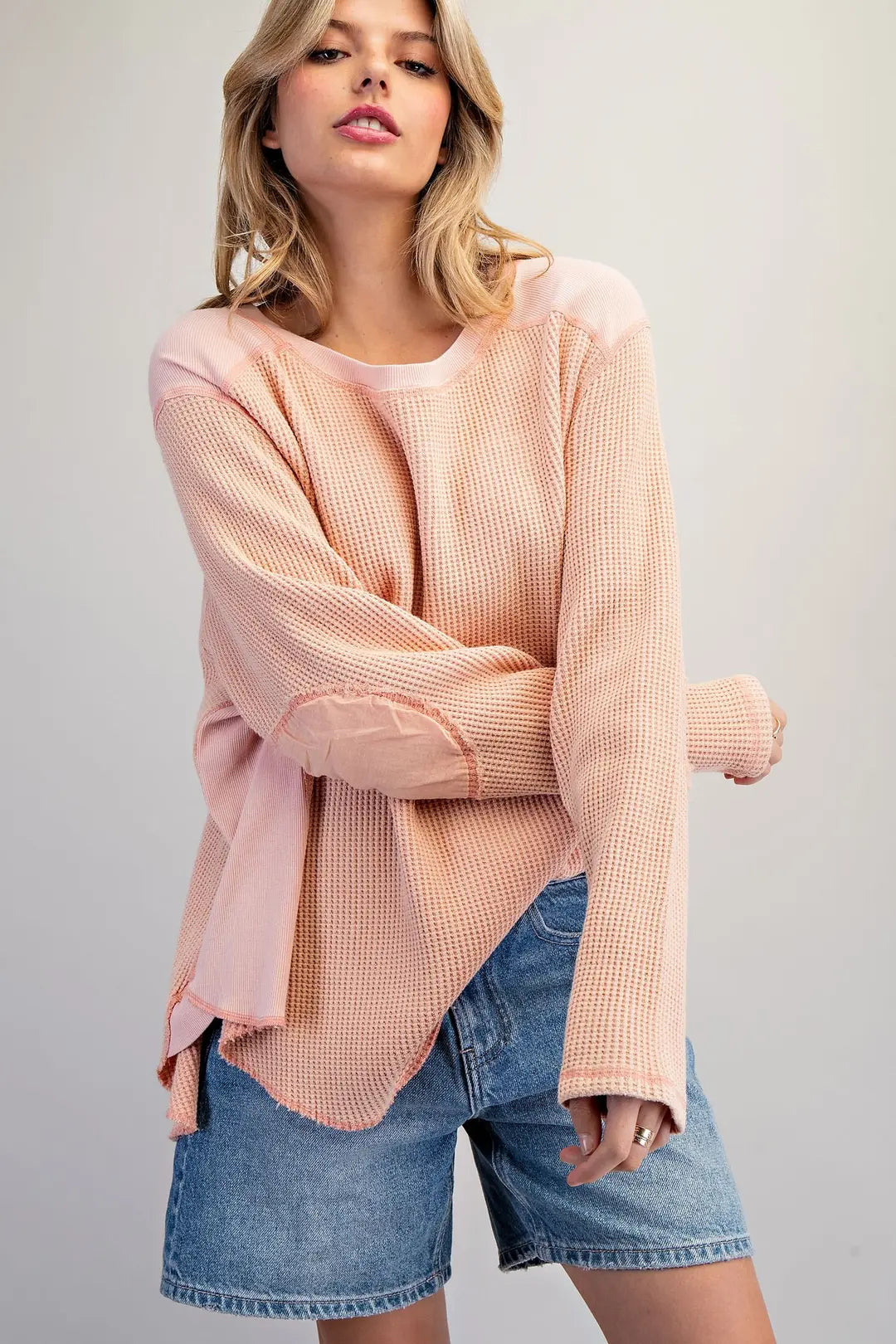 Coastal Breeze Waffle Top