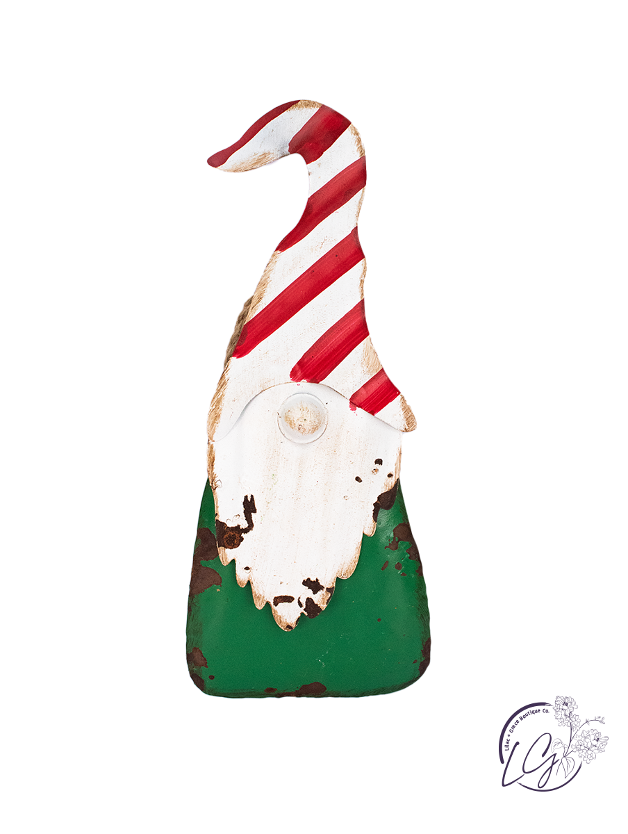 Weathered Xmas Gnome Hanger