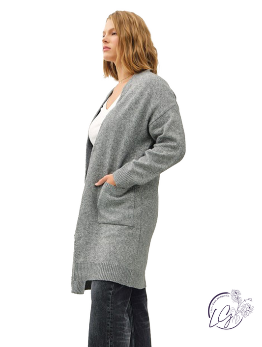 Curvy Midnight Cardigan