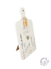Wood Bee Shaped Wall Sign w/Bead