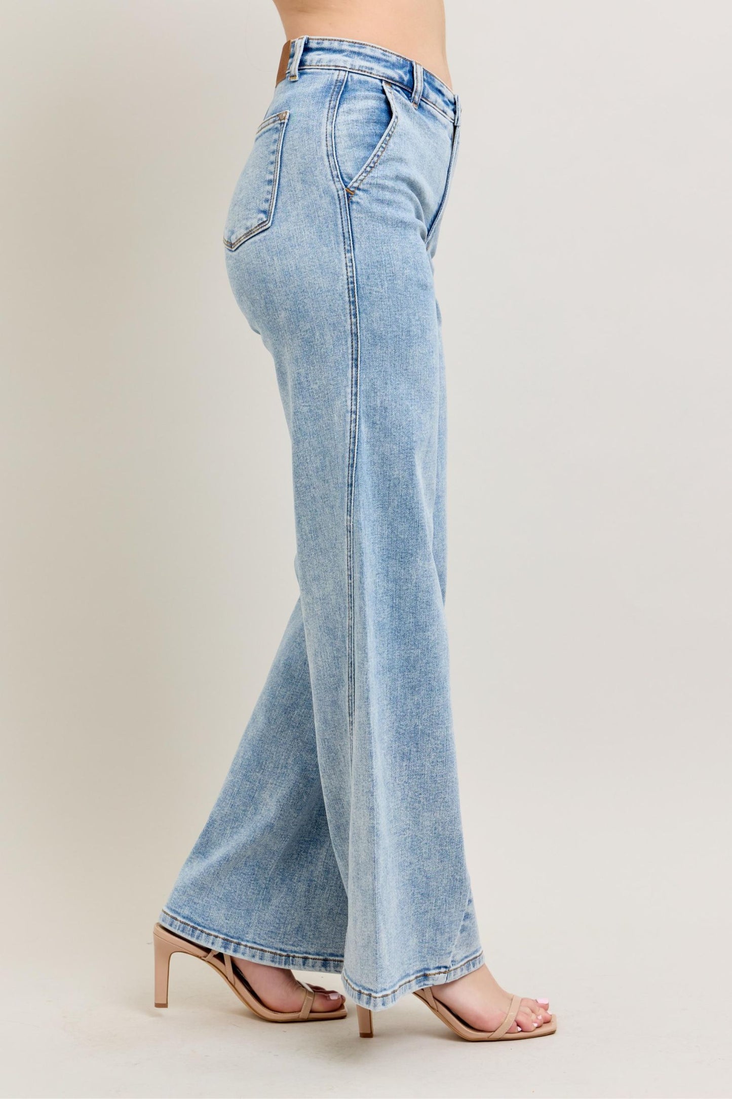 Sterling High Rise Retro Wide by Judy Blue