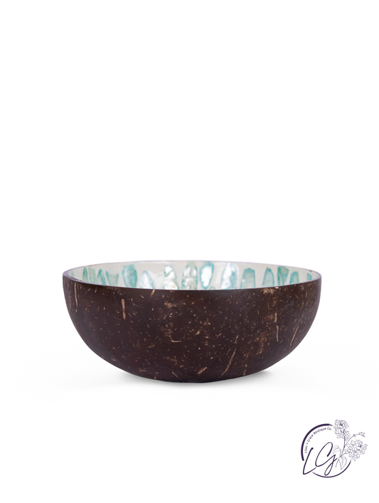 Capiz Shell Tabletop Decor Bowl