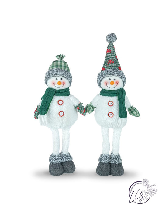 Emerald Snowmen Stretcher