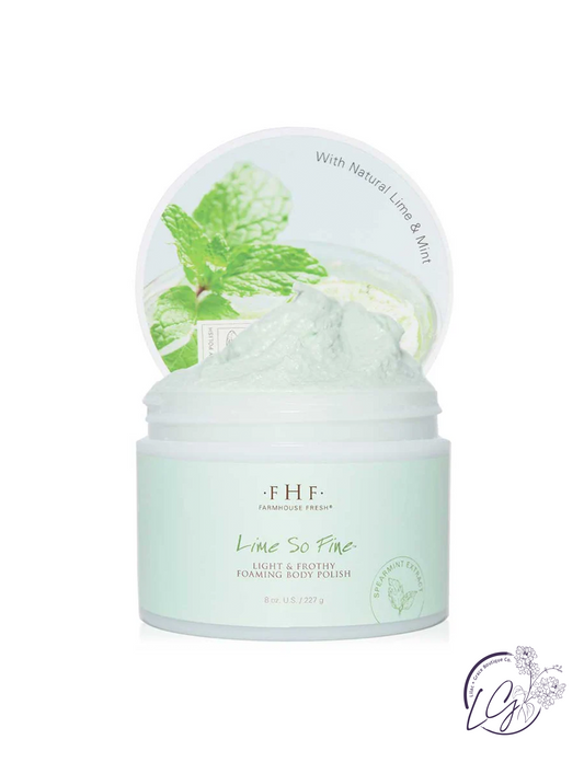 Lime So Fine Foaming Body Polish