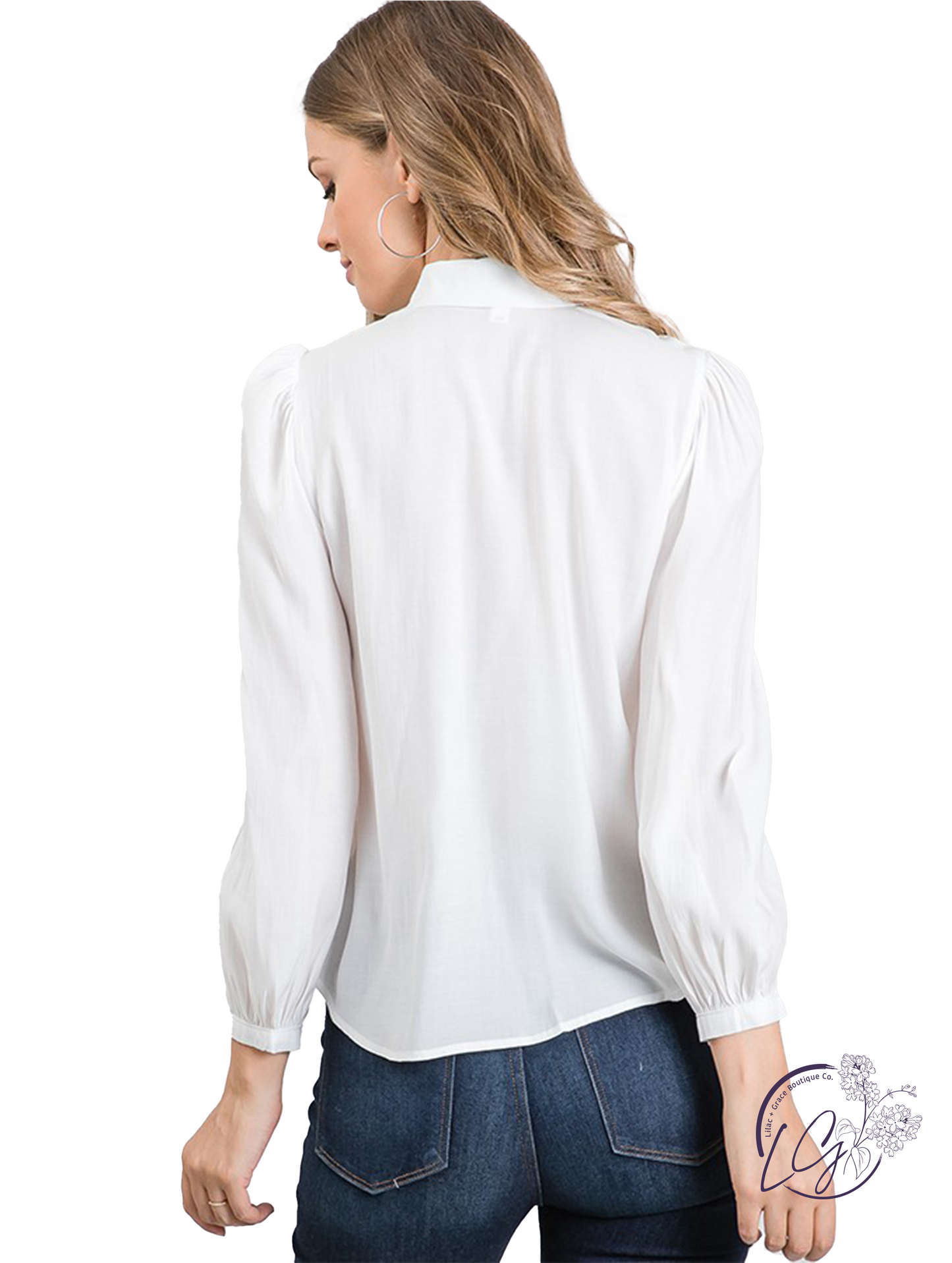 Walking Around Town Long Sleeve Button Down Shirt