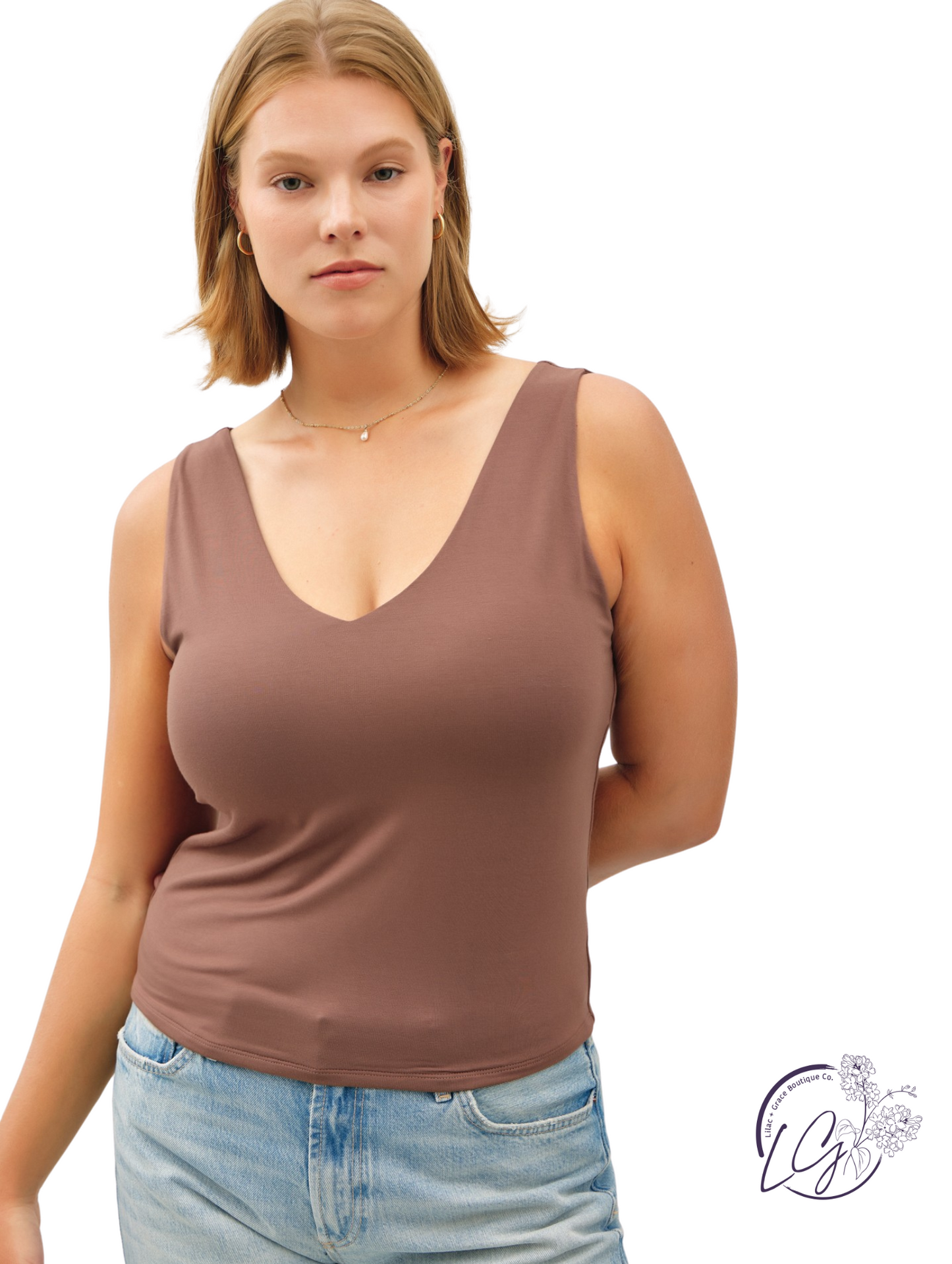 Curvy Just One Tune Tank