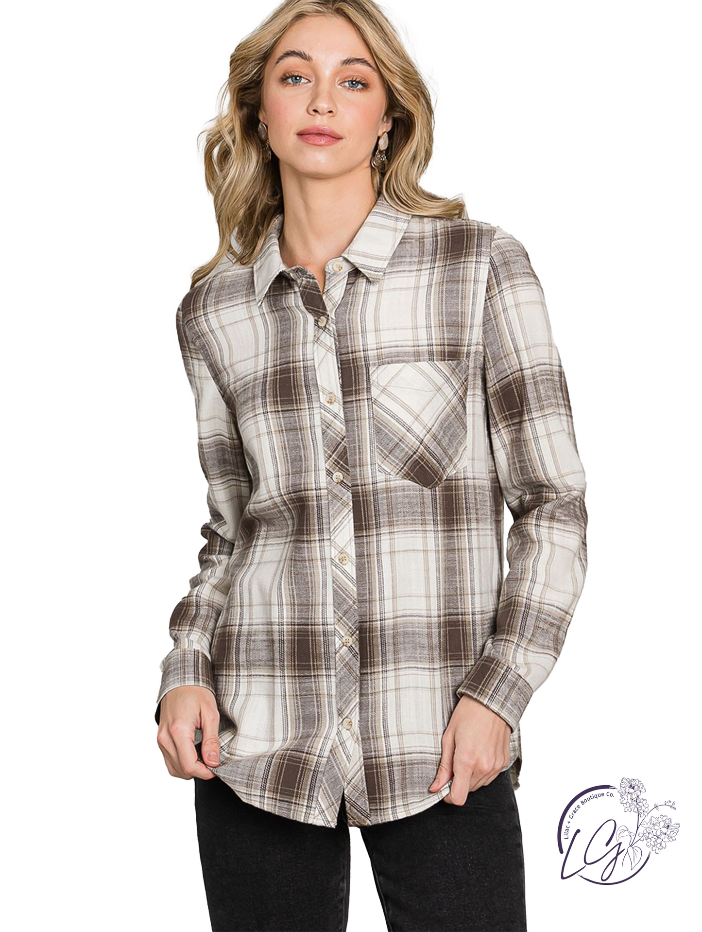 Remaining Time Soft Flannel