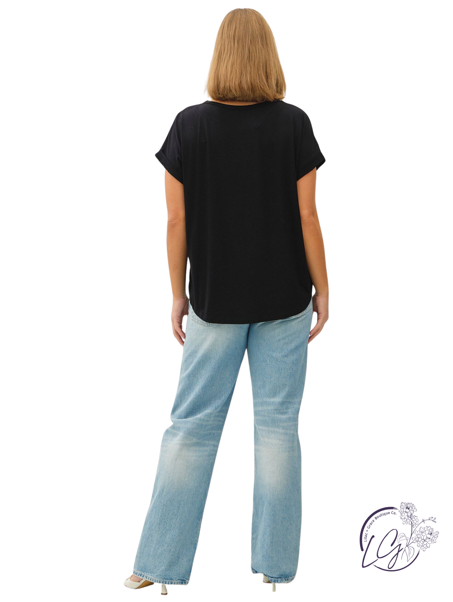 Curvy Vibe On Repeat T-Shirt