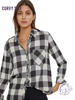 Curvy Timber Trail Flannel