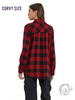 Curvy Timber Trail Flannel