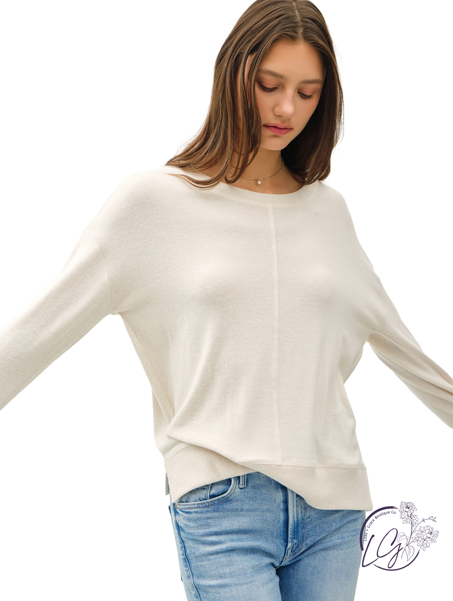 Enjoy The Little Things Knit Top