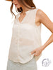 Pure Pearl Sleeveless Blouse