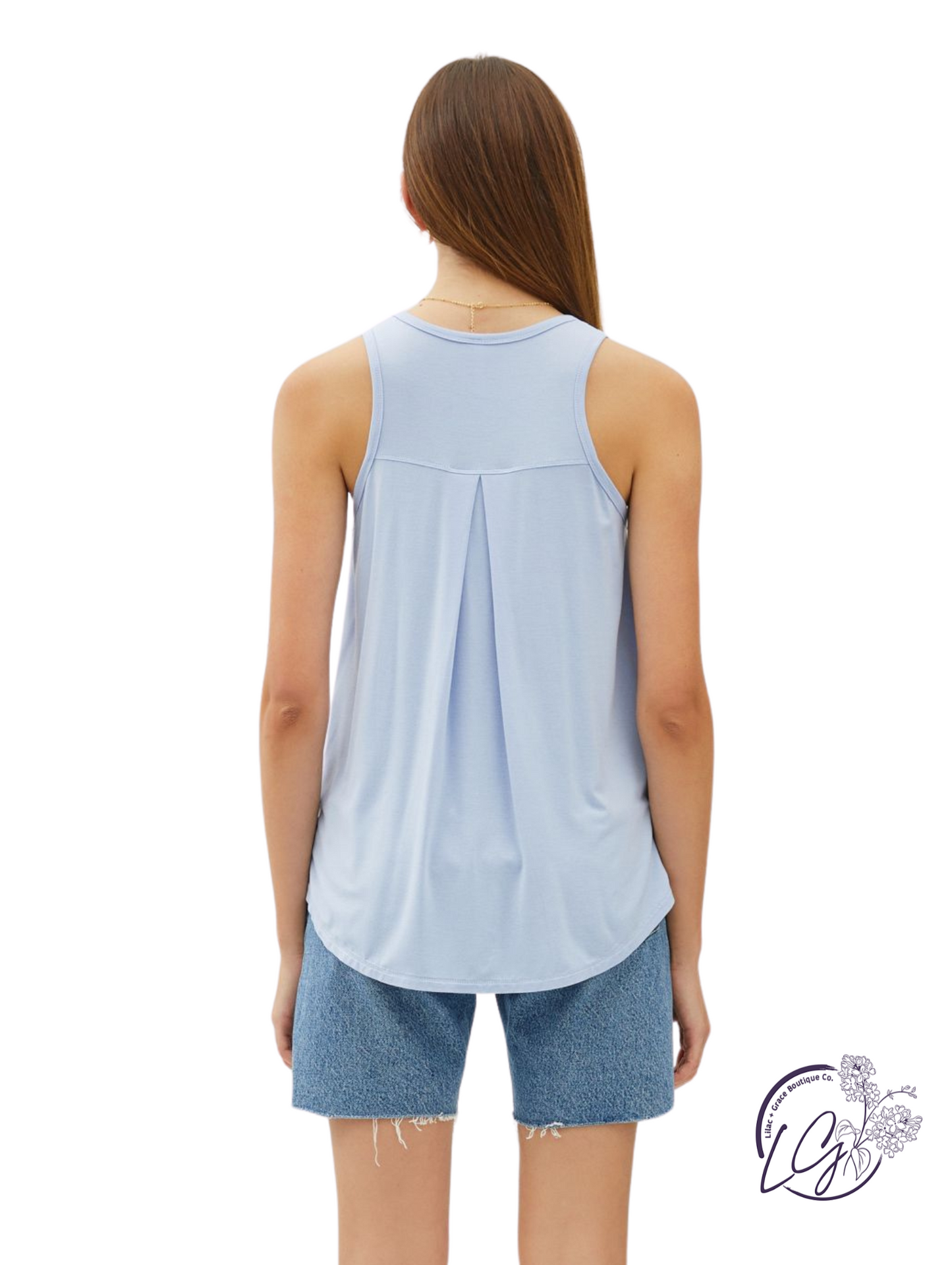 Free Form Round Neck Tank