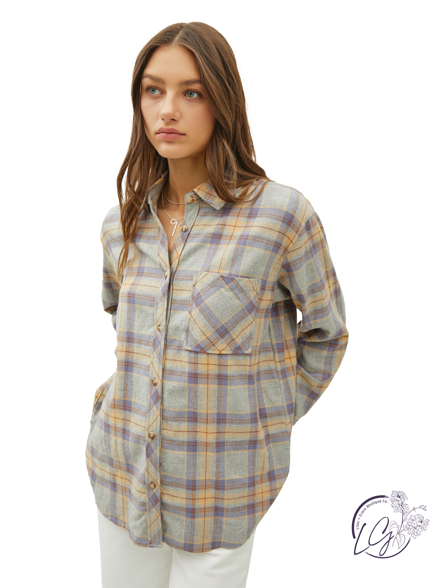 Love Bug Flannel Shirt