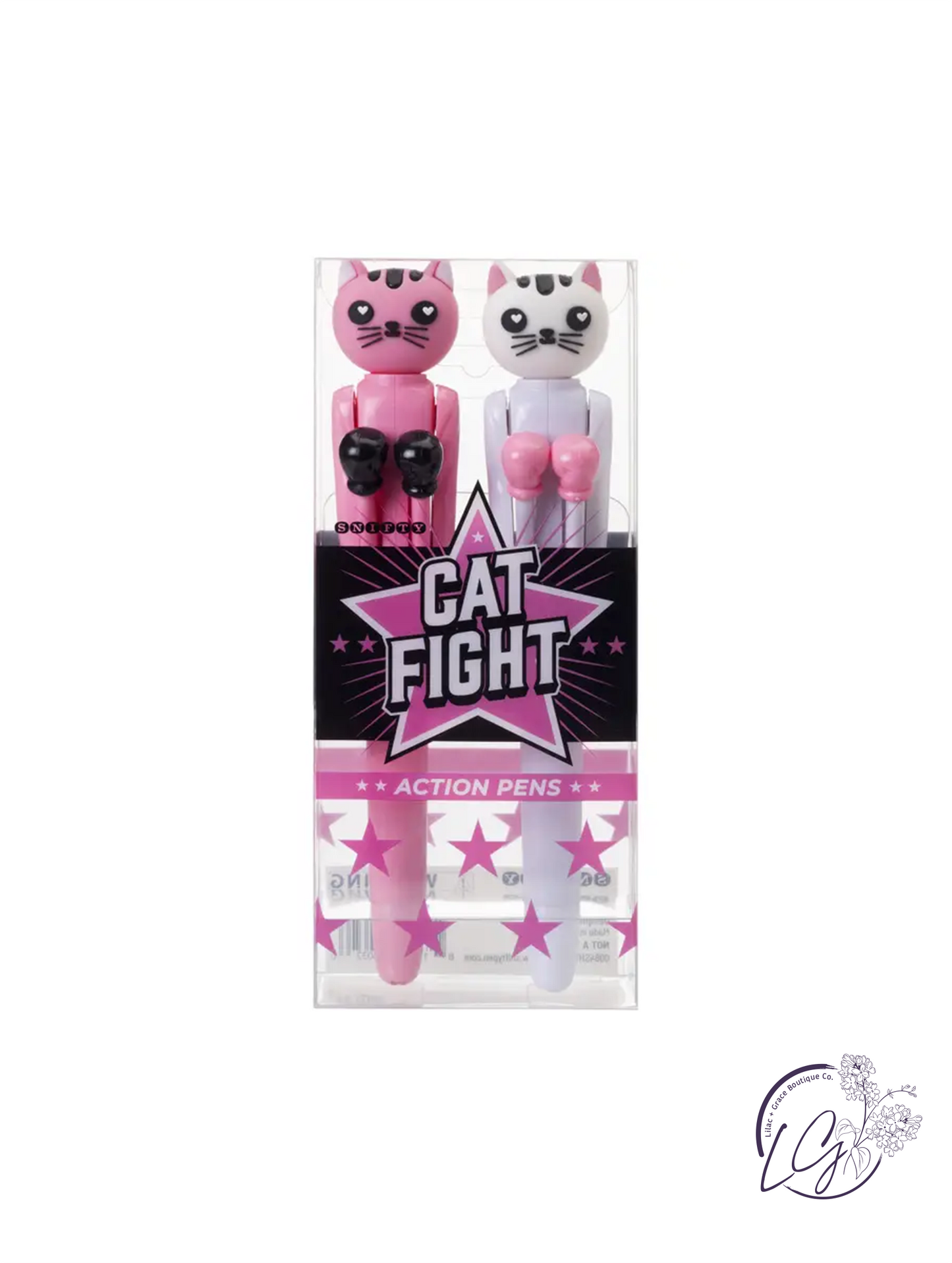 Cat Fight Action Pen