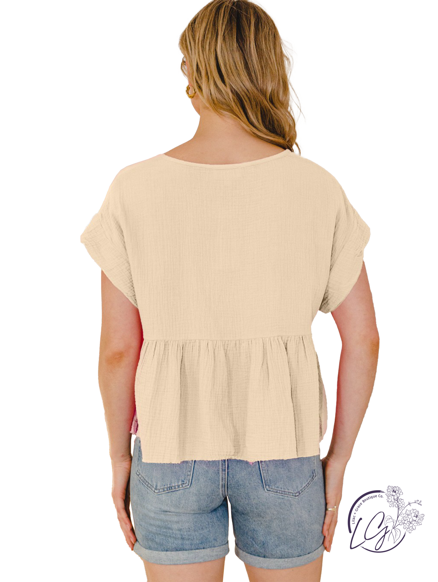 Prairie Days Short Sleeve Blouse