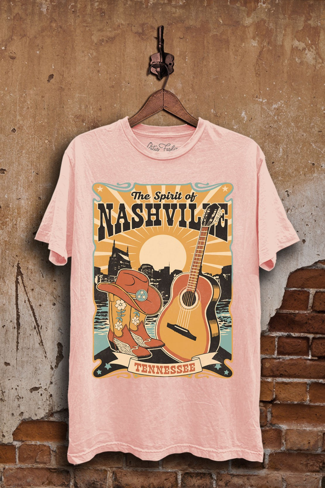 The Spirit Of The Nashville Graphic Top