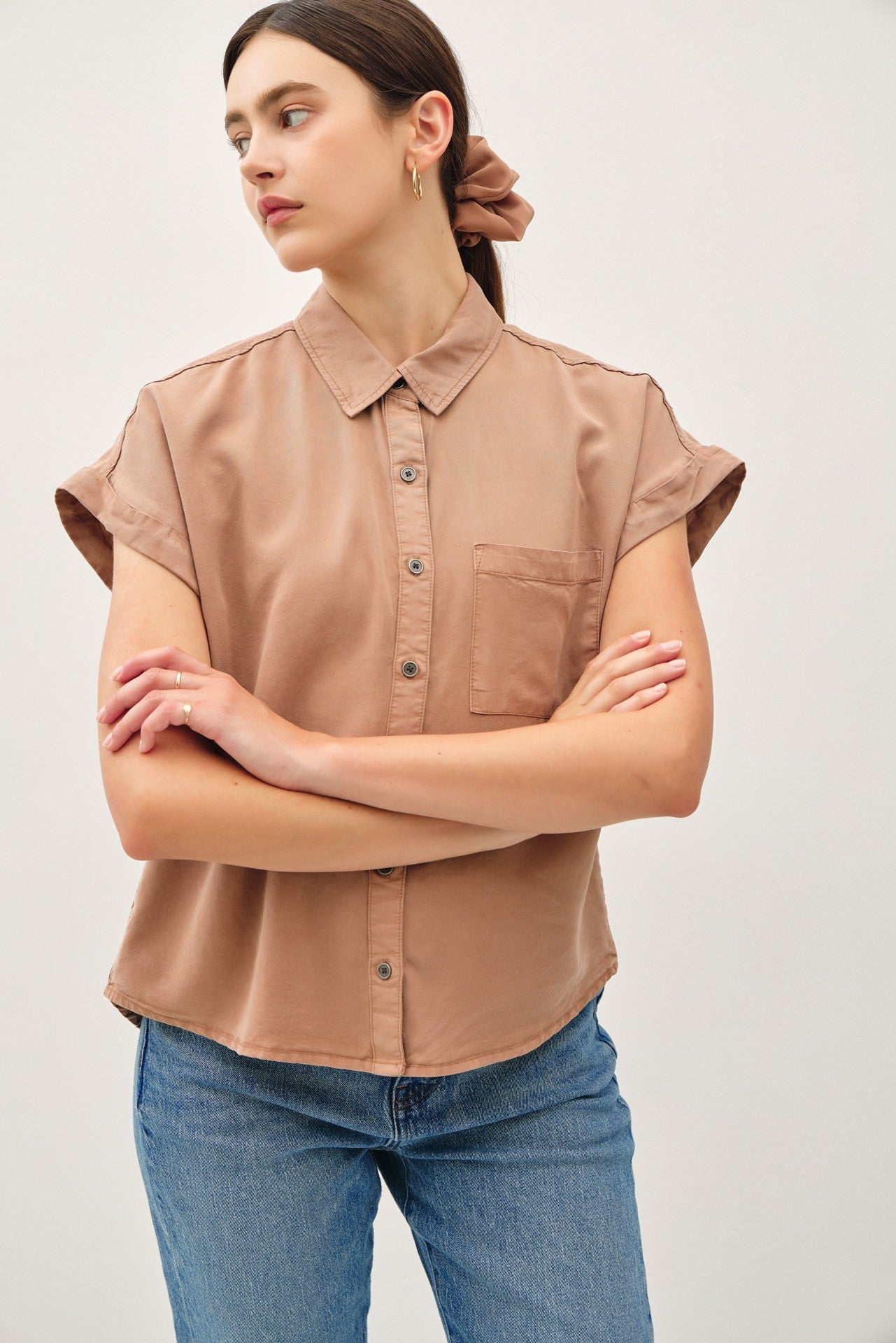 The Breeze Button Up