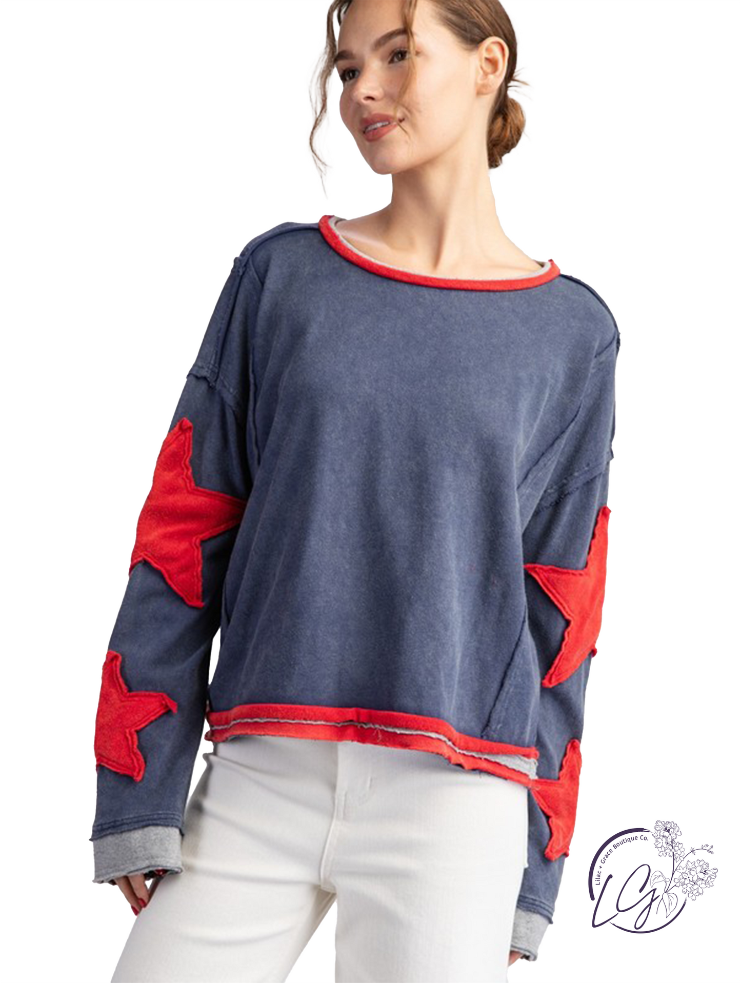 Curvy Stardrift Mineral Wash Top