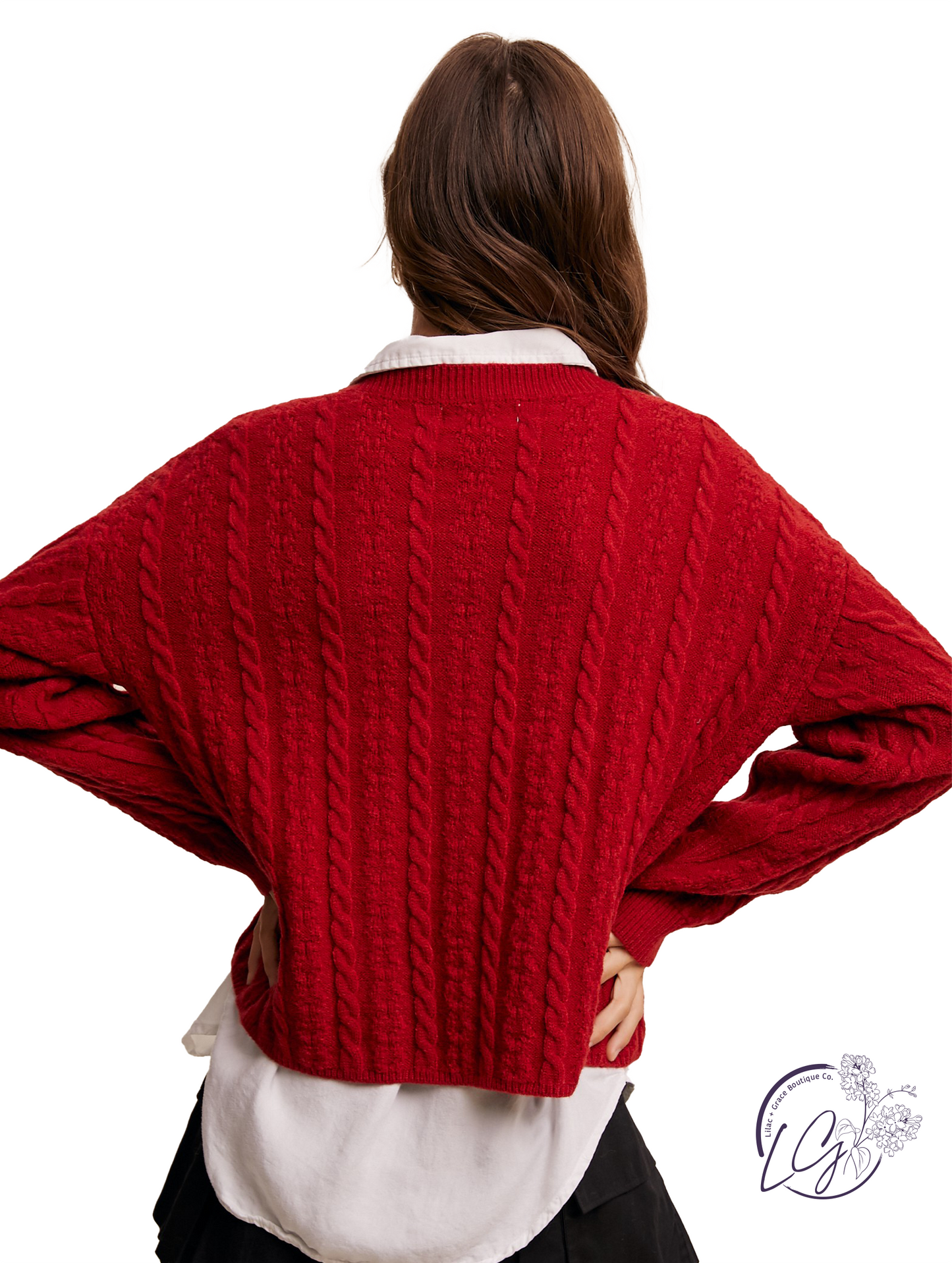 Crisp Air Knit Sweater