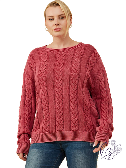 Curvy Stay Where You Are Sweater