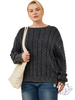 Curvy Stay Where You Are Sweater