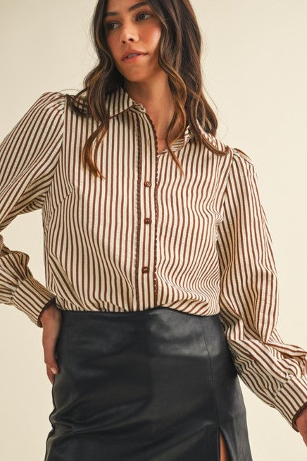 Rancher’s Stripe Blouse