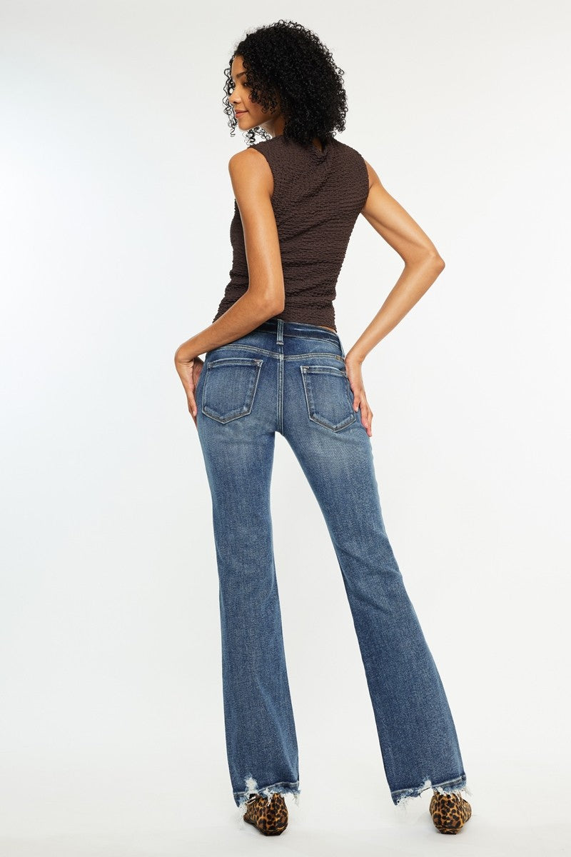 Ashley Mid Rise Boot Cut By Kan Can