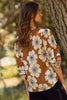 Curvy Sunlit Spring Blouse