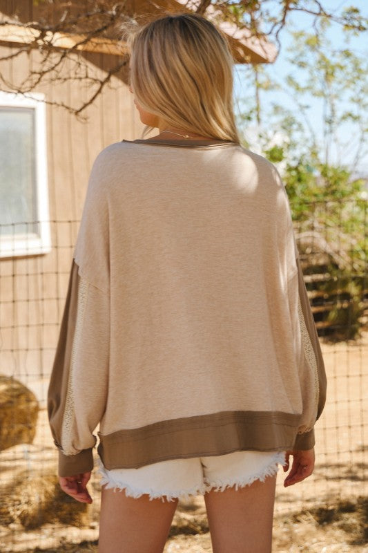 Lace & Latitude Sweatshirt