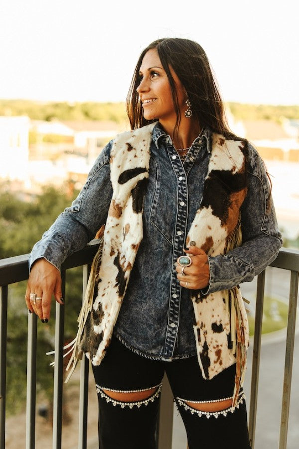 Cattle Drive Fringe Vest