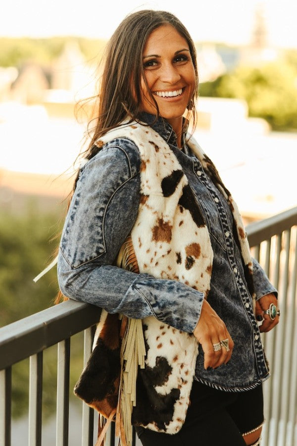 Cattle Drive Fringe Vest
