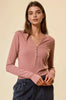 Rosewood Henley Top