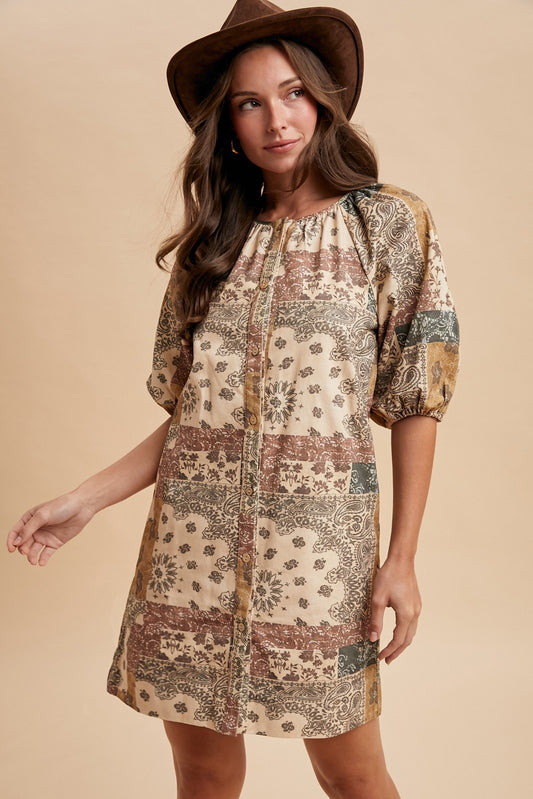 Saddlebrook Bandana Dress