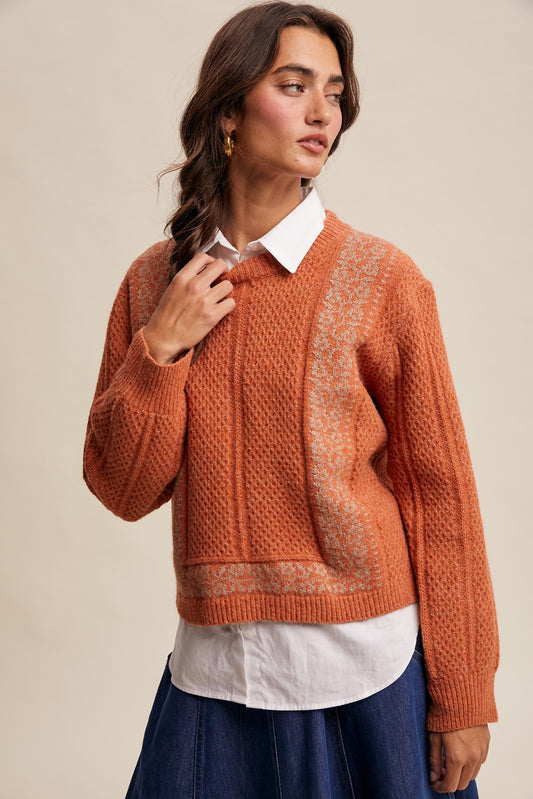 Warmth & Texture Crew Sweater