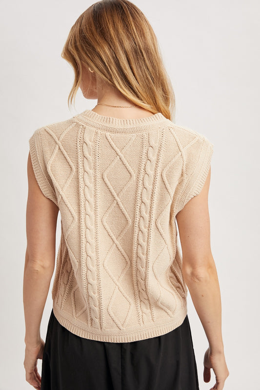 Warm Hug Knit Vest