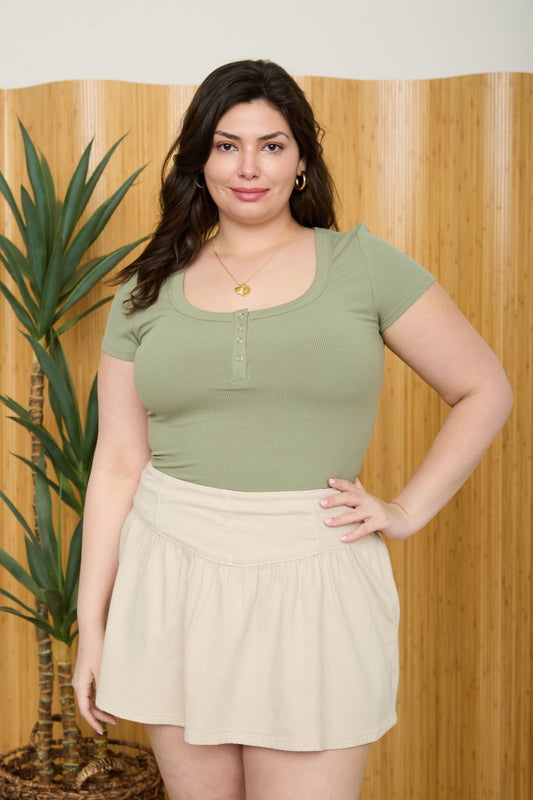 Snuggle Rib Knit Top