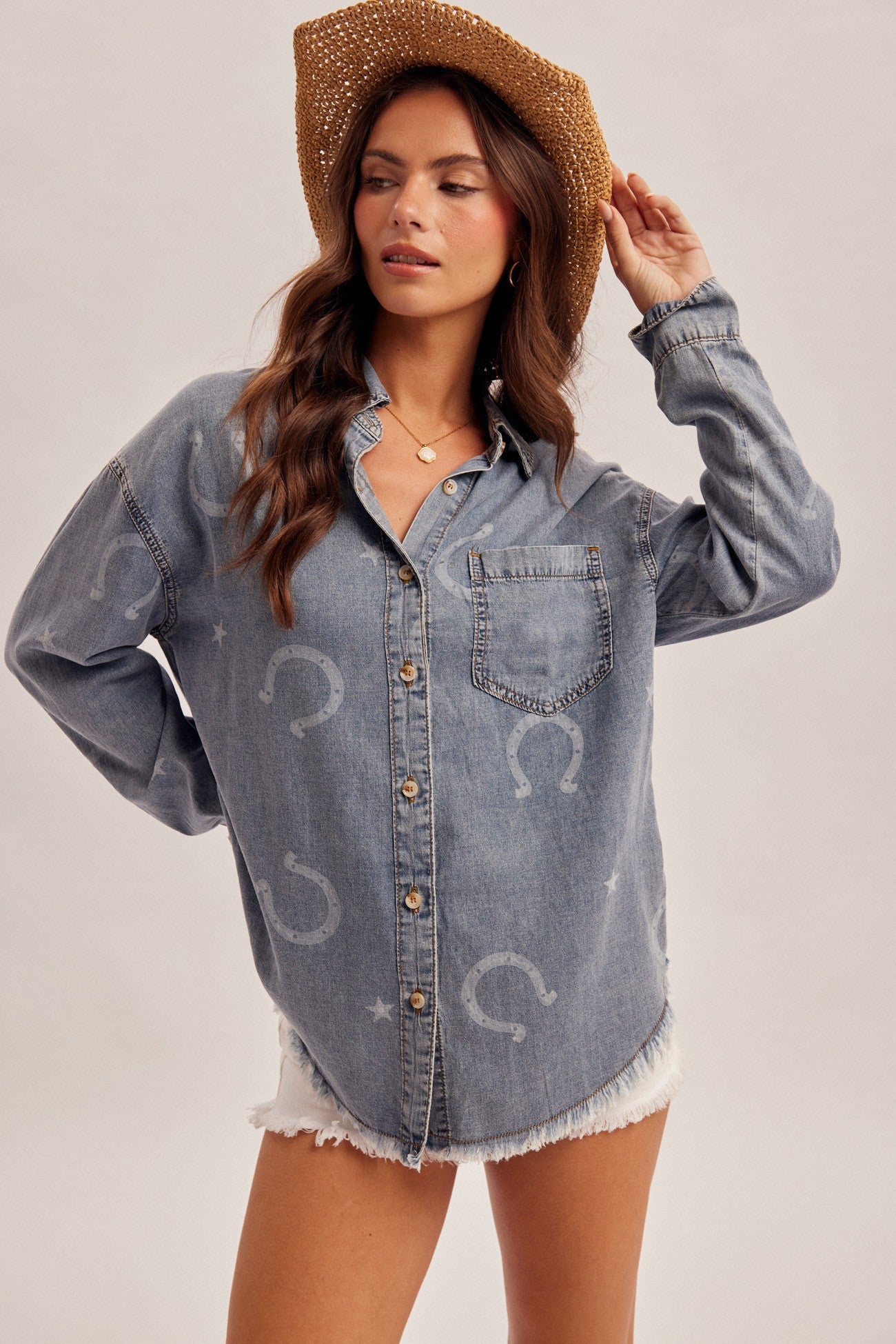 Lucky Charm Button-Down